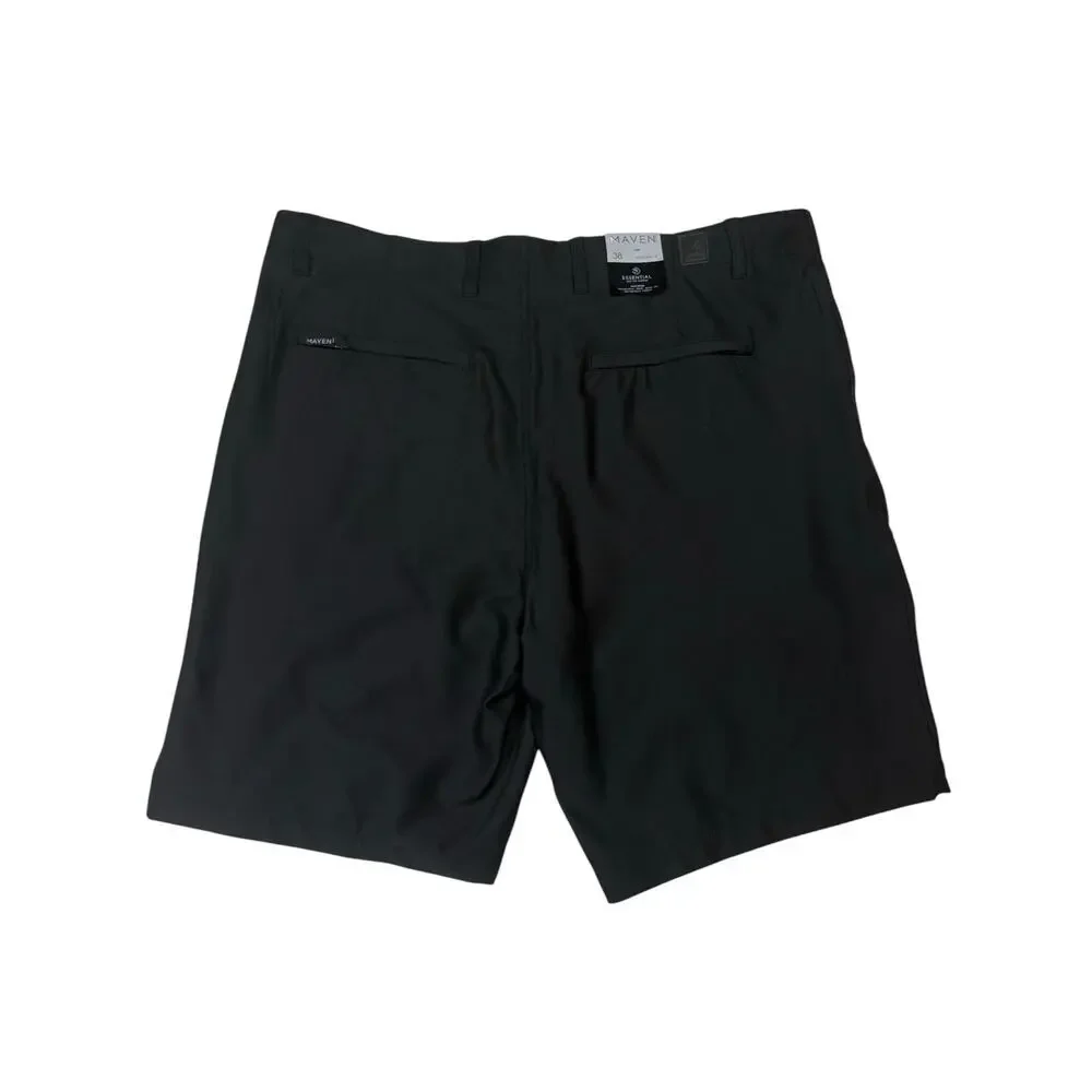 NWT Maven Co-op Buckle Essential Performance 9” Shorts Men's 38 Black Outdoors